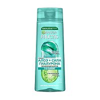 шампунь FRUCTIS (ФРУКТИС) 400мл Алоэ+сила гиалурона