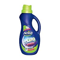 гель для стирки ACTIVE (АКТИВ) 1,5л Альпийские луга,универсальный 1/9