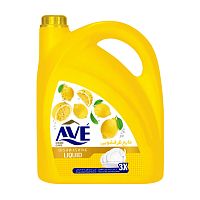 средство для мытья посуды AVE (АВЭ) 3,75л Лимон и цветы 1/4 АКЦИЯ!
