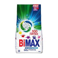 стиральный порошок BIMAX (БИМАКС) авт.1,5кг 100 пятен м/у 1/6 1071-1/2502-1