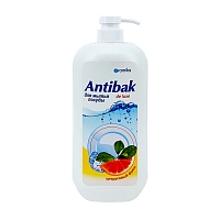 средство для мытья посуды ANTIBAK de LUXE (АНТИБАК)  1,1л Цитрусовый фреш 1/12 АКЦИЯ!