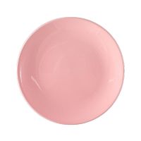 ТАРЕЛКА d-19см "Пастель" десертная,цвет розовый Доляна 5046400 Мин.заказ=6