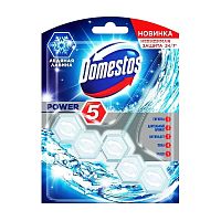 освежитель для туалета подвеска блок DOMESTOS (ДОМЕСТОС) 55г Ледяная Лавина 1/9