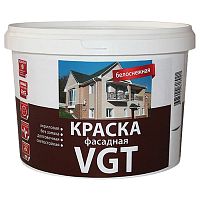 краска ВДАК-1180 3кг фасадная белоснежная  ВГТ 1/4 1599