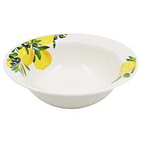 миска 450мл ЛИМОНЫ 17см 7" м7-6913# фарфор 1/12
