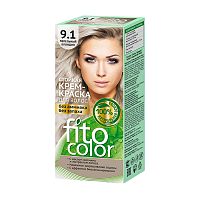 краска для волос FITOCOLOR (ФИТОКОЛОР) 9.1 Пепельный блонд 115мл 1/20 4831 Мин.заказ=2