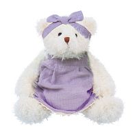 мягкая игрушка TM Relana МИШКА в платье с повязкой 22см RL24032-22