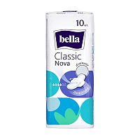 гигиенические прокладки BELLA (БЕЛЛА) 10шт Нова Классик драй 3капли 1/32  BE-012-RW10-Е06 Мин.заказ=2