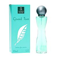 лосьон жен.GOLD STANDART GREAT TREE спрей  50мл 1/24 Мин.Воды Мин.заказ=2
