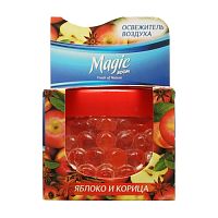 освежитель воздуха MAGIC BOOM (МАГИК БУМ) 100г гелевый Яблоко с корицей 3040485 Мин.заказ=2