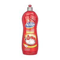 средство для мытья посуды ACTIVE (АКТИВ) 750мл Клубника и малина 1/12 АКЦИЯ!
