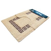 коврики набор 50*80см,50*50см SINDBAD хлопковый с печатным рисунком 1/10 800-22