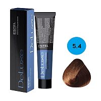 краска для волос ESTEL (ЭСТЕЛЬ) Deluxe 60мл 5/4 Светлый шатен медный