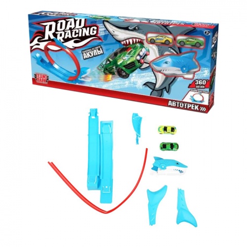 игрушка АВТОТРЕК Акула ROAD RACING RR-TRK-101-R