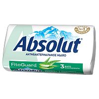 мыло туалетное ABSOLUT (АБСОЛЮТ) 90г Алоэ 1/72  6061  Мин.заказ=6