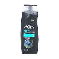 шампунь ACTIVE (АКТИВ) 350мл муж.CARE&BEAUTY против перхоти,с климбазолом и ментолом 1/12