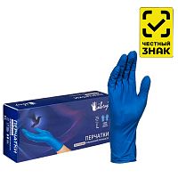перчатки латексные (L) 25пар LIBRY сверхпрочные KHR003S 1/25 Мин.заказ=25