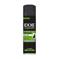 гель для бритья EXXE (ЭКС) 200мл Для всех типов кожи Сила угля,очищающий 1/6 6916