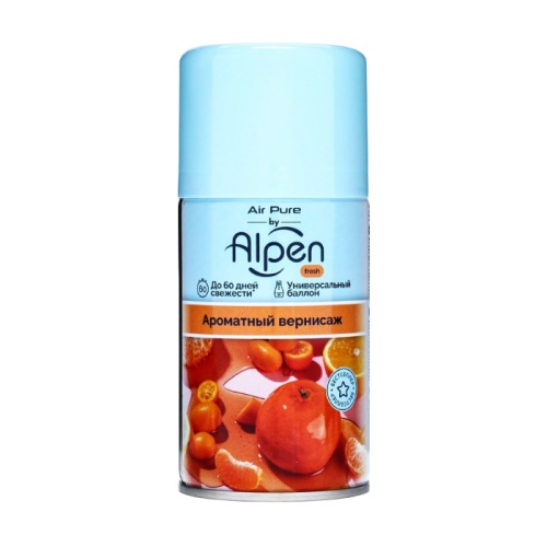 сменный баллон ALPEN (АЛЬПЕН) 250мл Ароматный вернисаж 1/12 сменный баллон ALPEN (АЛЬПЕН) 250мл Ароматный вернисаж 1/12