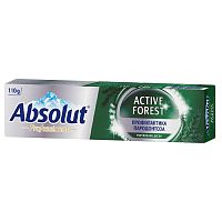 зубная паста ABSOLUT (АБСОЛЮТ) PRO 110г Active Forest профилак. антибактериальная 129