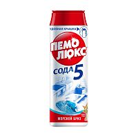 чистящий порошок ПЕМОЛЮКС 480г Морской бриз 1/16 Мин.заказ=3