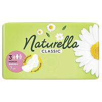 гигиенические прокладки NATURELLA (НАТУРЕЛЛА)  7шт Классик Макси 5капель 1/18   