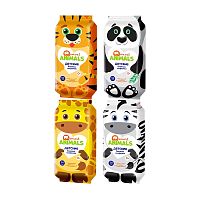 салфетки влажные  50шт SMART ANIMALS детские Ромашка с витамином Е Mix 72275 Мин.заказ=2