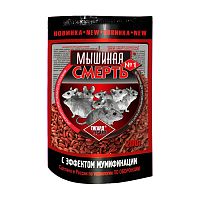 зерно МЫШИНАЯ СМЕРТЬ №1 ДОЙ- ПАК 200г от грызунов 1/50