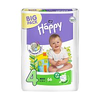 подгузники BELLA BABY Happy (БЕЛЛА Беби Хеппи) Макси №4  (8-18кг) 66шт LU66-004/LU66-S11 1/4