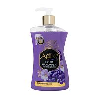 жидкое мыло ACTIVE (АКТИВ)  450мл жемчужное Цветочный соблазн,дозатор 1/12 Мин.заказ=2