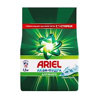 стиральный порошок ARIEL (АРИЕЛЬ) авт. 1,5кг Горный родник 1/10 