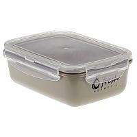 ЕМКОСТЬ для продуктов ФРЕШ 0,8л герметичная капучино 1/15 М 1422