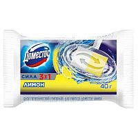 освежитель для туалета запасной блок DOMESTOS (ДОМЕСТОС) 40г Лимон 1/24 Мин.заказ=3