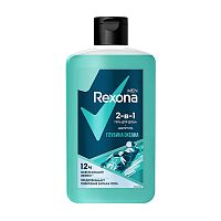 гель для душа REXONA (РЕКСОНА) MEN 490мл 2в1 Глубина океана 1/6