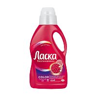 гель для стирки ЛАСКА 1л Сияние цвета 1/8
