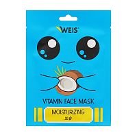 маска для лица WEIS  23г Kawaii омолаж. кокос 3139171 Мин.заказ=4