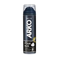 пена для бритья ARKO (АРКО) 200мл Black 1/24