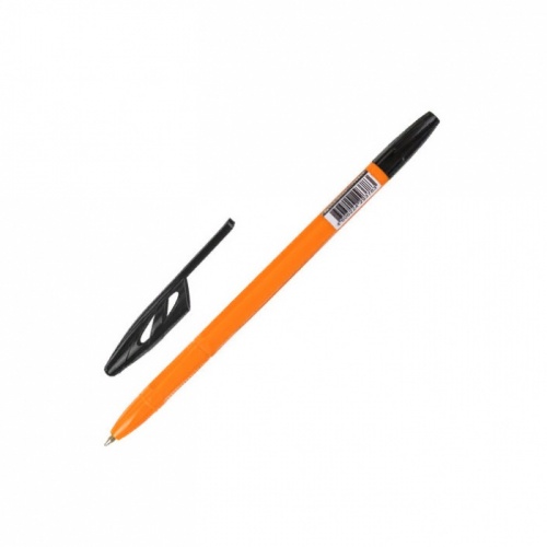 ручка шариковая черная BRAUBERG (БРАУБЕРГ) Ultra Orange 1/50/200 143563 Мин.заказ=50