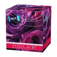 платочки бумажные BELLA (БЕЛЛА) EXTRA Soft  2-х сл.80шт косметические Роза 1/45 Мин.заказ=2