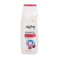 шампунь ACTIVE (АКТИВ) 350мл CARE&BEAUTY женьшень,гибискус,витамин В6 1/12