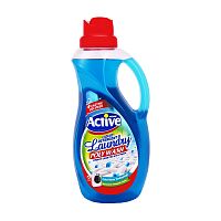 гель для стирки ACTIVE (АКТИВ) 1,5л Poly Wash,технология холодной стирки,Свежесть моря,универсальный 1/9