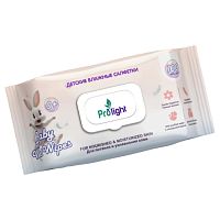салфетки влажные 100шт PROLIGHT (ПРОЛАЙТ) Детские 1/12