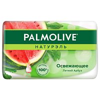 мыло туалетное PALMOLIVE (ПАЛМОЛИВ) 90г Натурэль Летний  арбуз (глицерин)1/72 Мин.заказ=3