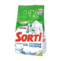 стиральный порошок SORTI (СОРТИ) авт.2,4кг Активный кислород м/у 1/4  8539-3