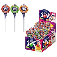 карамель 11г JUICY JOY БУБА на палочке 1/100 УТ78510 Мин.заказ=100