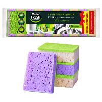 губка для посуды MASTER FRESH (МАСТЕР ФРЕШ) 10шт XXL(bubble-поролон) Суперцена 1/20 С0006795/8158/8510 Мин.заказ=2