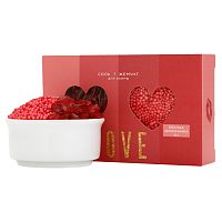 набор жен.ЧИСТОЕ СЧАСТЬЕ Love (соль д/ванны 100г+жемчуг д/ванны 80г)  10031614