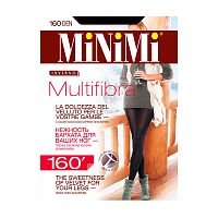 женские колготки MiNiMi (МИНИМИ) Multifibra черные р-р5 XL 160D