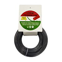 леска для триммера 3,0мм КРУГ TRIMMER LINE 15м с двухкомпонентной жилой усил. 1/60