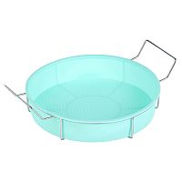 форма для выпечки круглая силикон,метал.каркас 24,5*5см Y4-8310